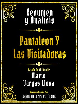 cover image of Resumen Y Analisis--Pantaleon Y Las Visitadoras